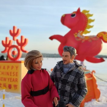 Викентий, тетя Женя  и фестиваль китайских фонарей