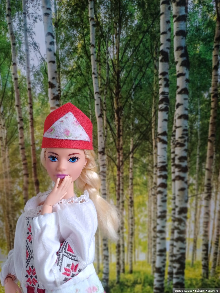 Русский народный костюм — Куклы Barbie (Барби): Looks (фото 2)