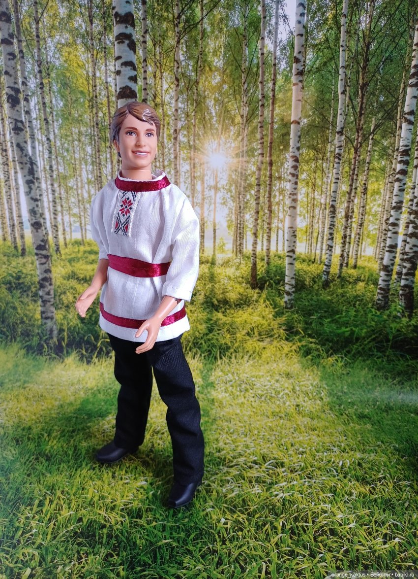 Русский народный костюм — Куклы Barbie (Барби): Looks