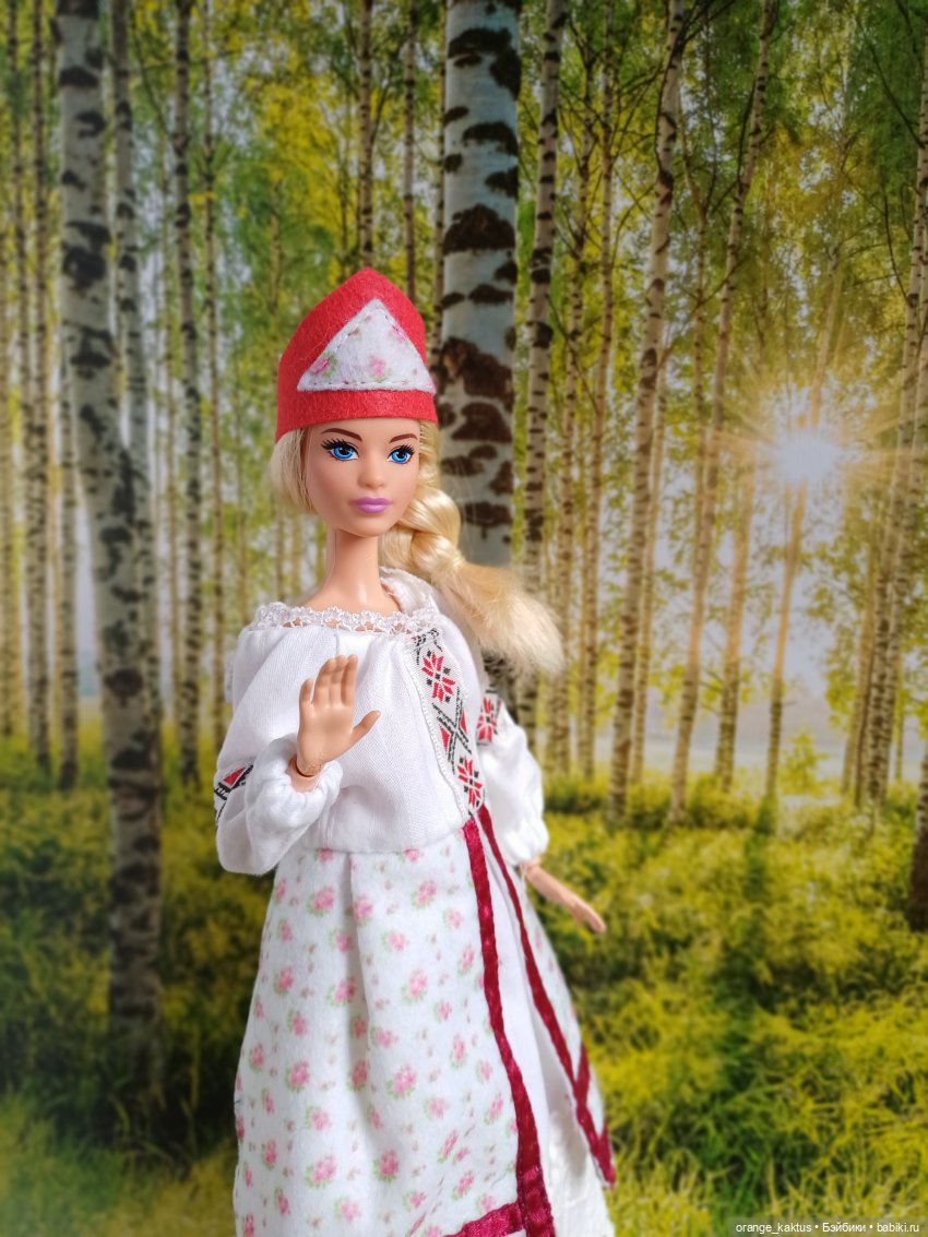 Русский народный костюм — Куклы Barbie (Барби): Looks (фото 6)
