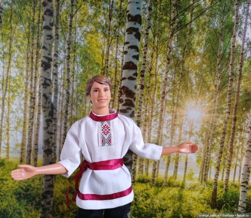 Русский народный костюм — Куклы Barbie (Барби): Looks (фото 5)