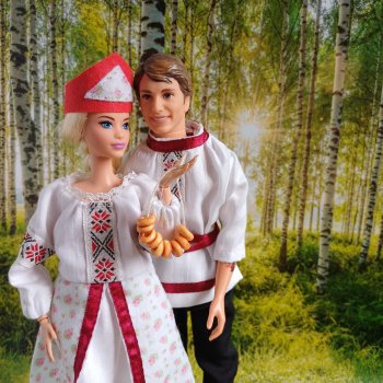 Русский народный костюм.