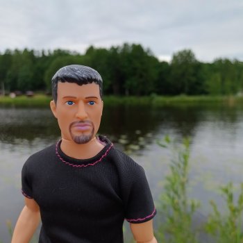 На рыбалке
