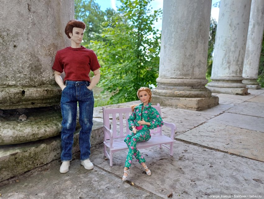 В перерывах между съемками
