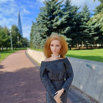 Наталья и песчаные скульптуры