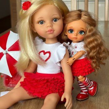 Клавочка от Паола Рейна и ее младшая сестричка Хэппи от Лати долл