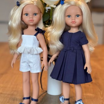 Леони и Леа, две сливочные Клавочки от Paola Reina