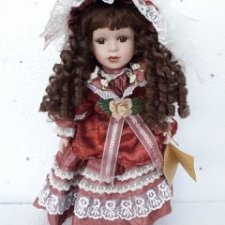 Немецкая фарфоровая кукла RF-Collection Немецкая фарфоровая кукла RF-Collection