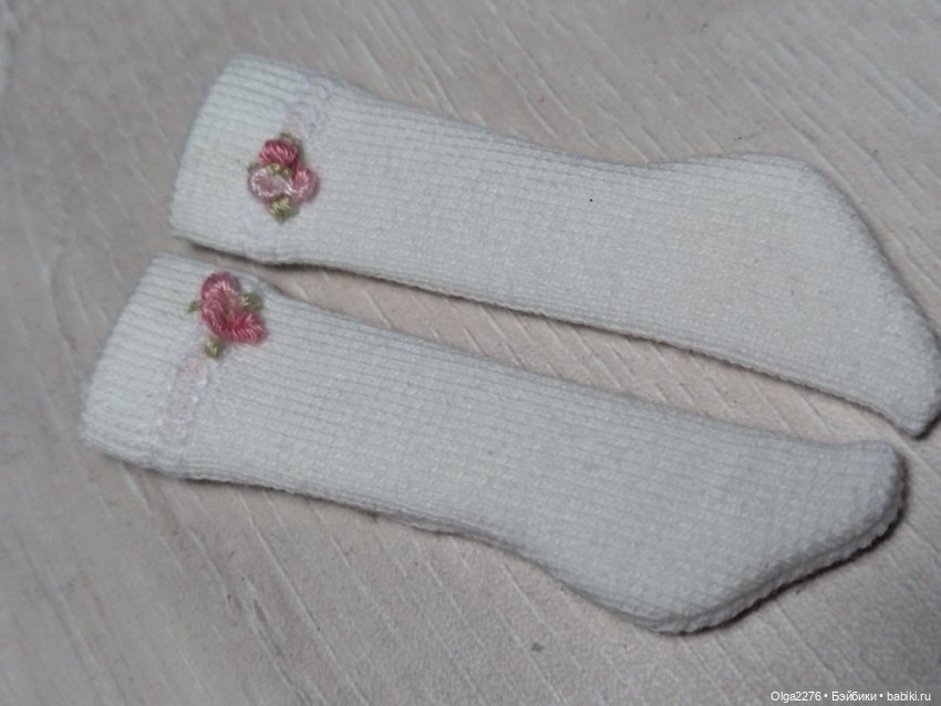Чулочки — Одежда и обувь для кукол своими руками: фото (фото 2)
