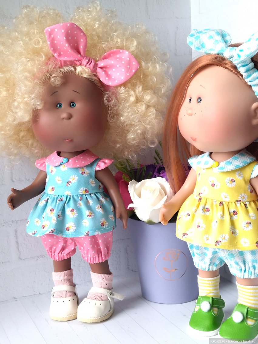 Букашки на ромашках — Куклы Nines d'Onil (Нинес): Миа (Mia) (фото 9)