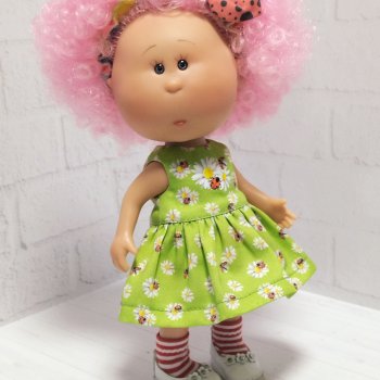 Продолжаю потихоньку одевать мини Мию