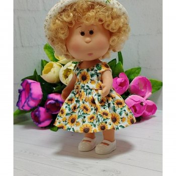 Часть 5. Наряжаем малявочку Мию 14 см