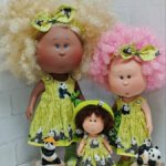 Комплекты на булочек Мия 30 см, Мия 23 см, Мия 14 см.