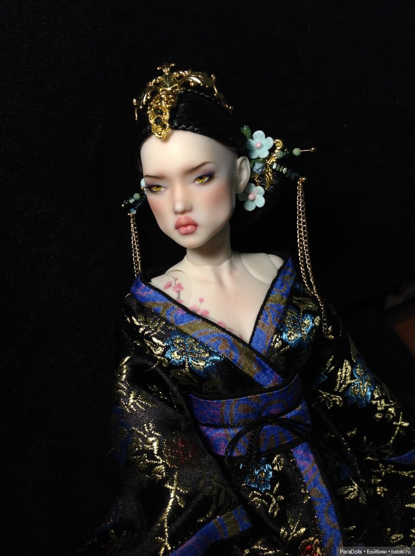 Роспись лица, тату, молд лица Сури, формат 1/6 мастерская РезинДоллз