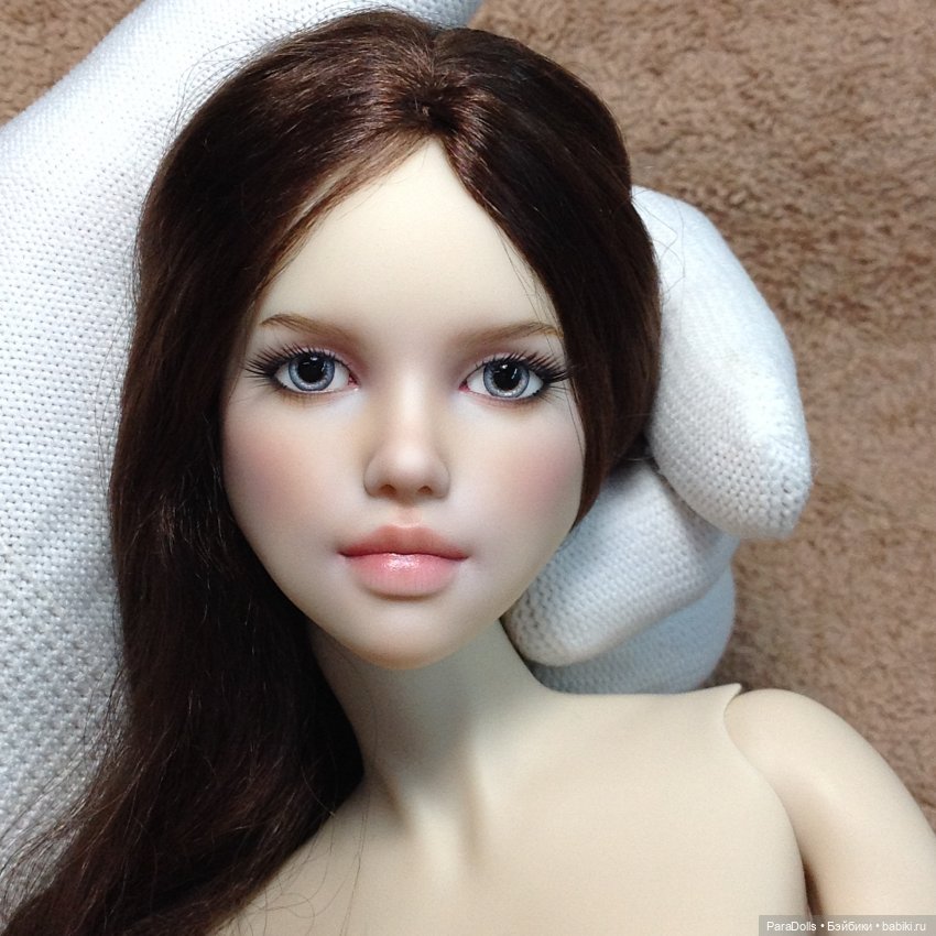 Роспись, парик, молд лица Пышка, формат 1/4 мастерская РезинДоллз
