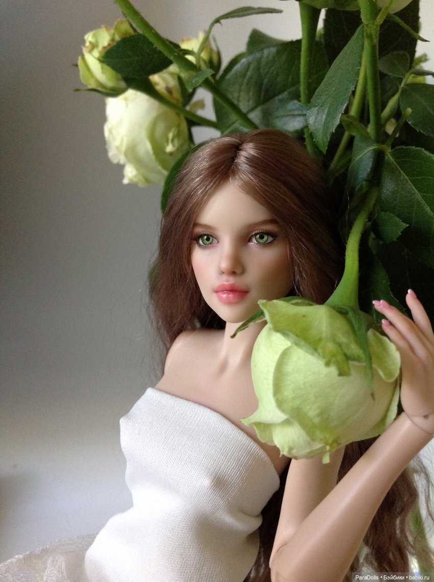 Роспись, парик, молд лица Пышка, формат 1/6 мастерская РезинДоллз