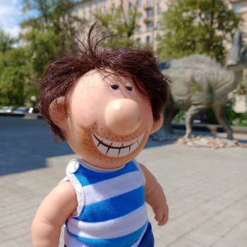 Василий в Государственном Дарвиновском музее🍎