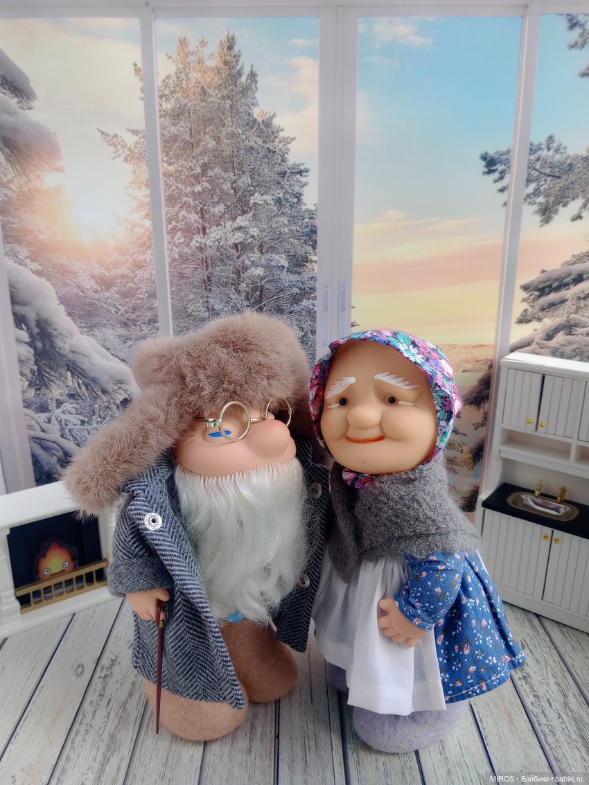 Дед да баба🥧 — Российские куклы Весна