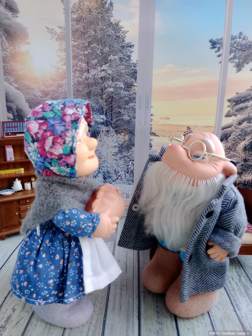 Дед да баба🥧 — Российские куклы Весна (фото 3)