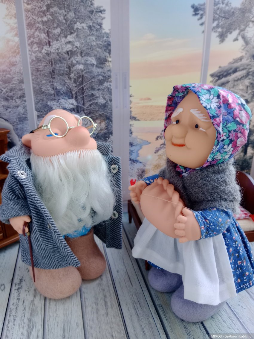 Дед да баба🥧 — Российские куклы Весна (фото 2)