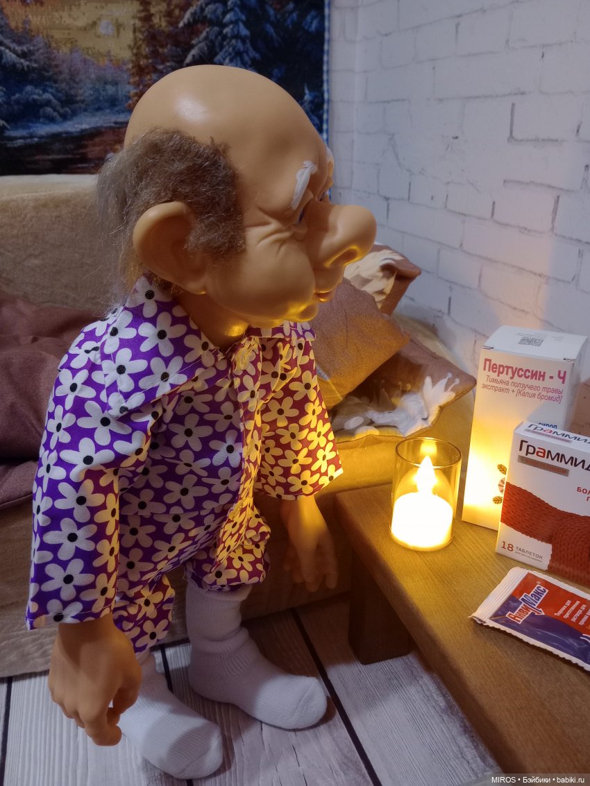 Деда заболел🤒 — Винтажные куклы ГДР (Немки): Бигги (фото 4)