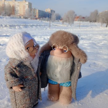 Мороз❄️ и солнце ☀️