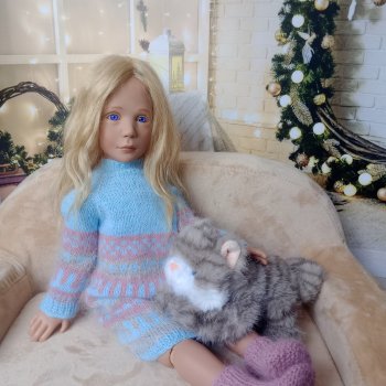 Дедулю спать✨🌛 Сама играть!😺