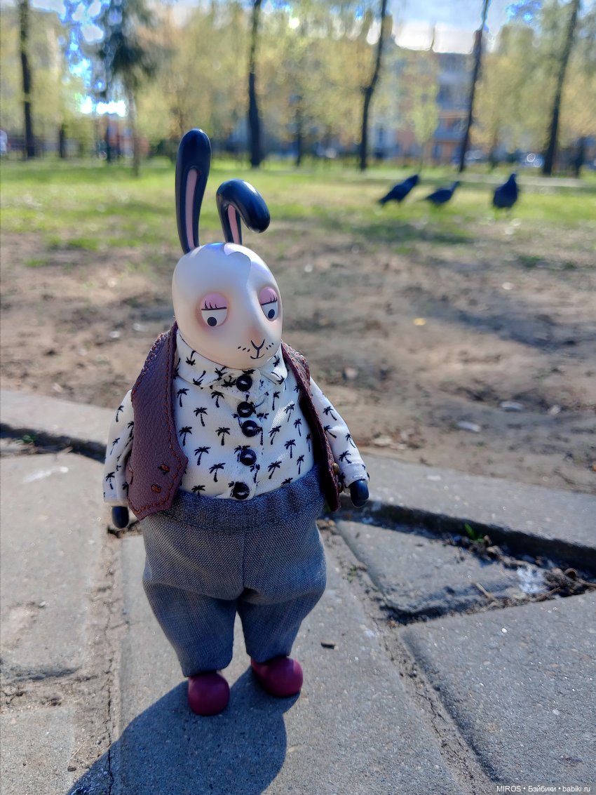 Песня про ЗАЙЦА Totomo 🐰 — Коллекционные фигурки (разное): животные