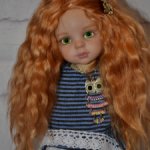 🌸Натуральный парик на куклу Paola Reina № 6🌸