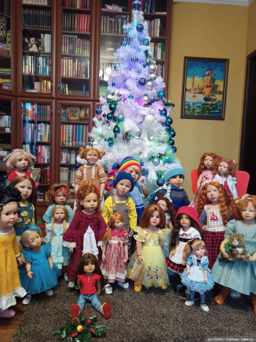 Прощание с елкой — Домашние коллекции кукол: фото собраний (фото 3)