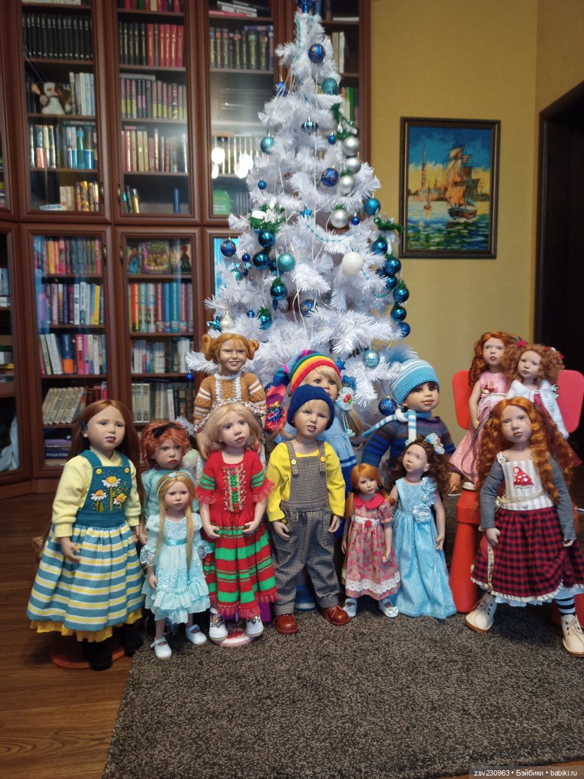 Прощание с елкой — Домашние коллекции кукол: фото собраний (фото 2)