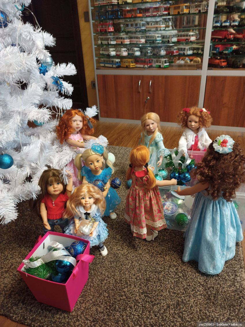 Прощание с елкой — Домашние коллекции кукол: фото собраний