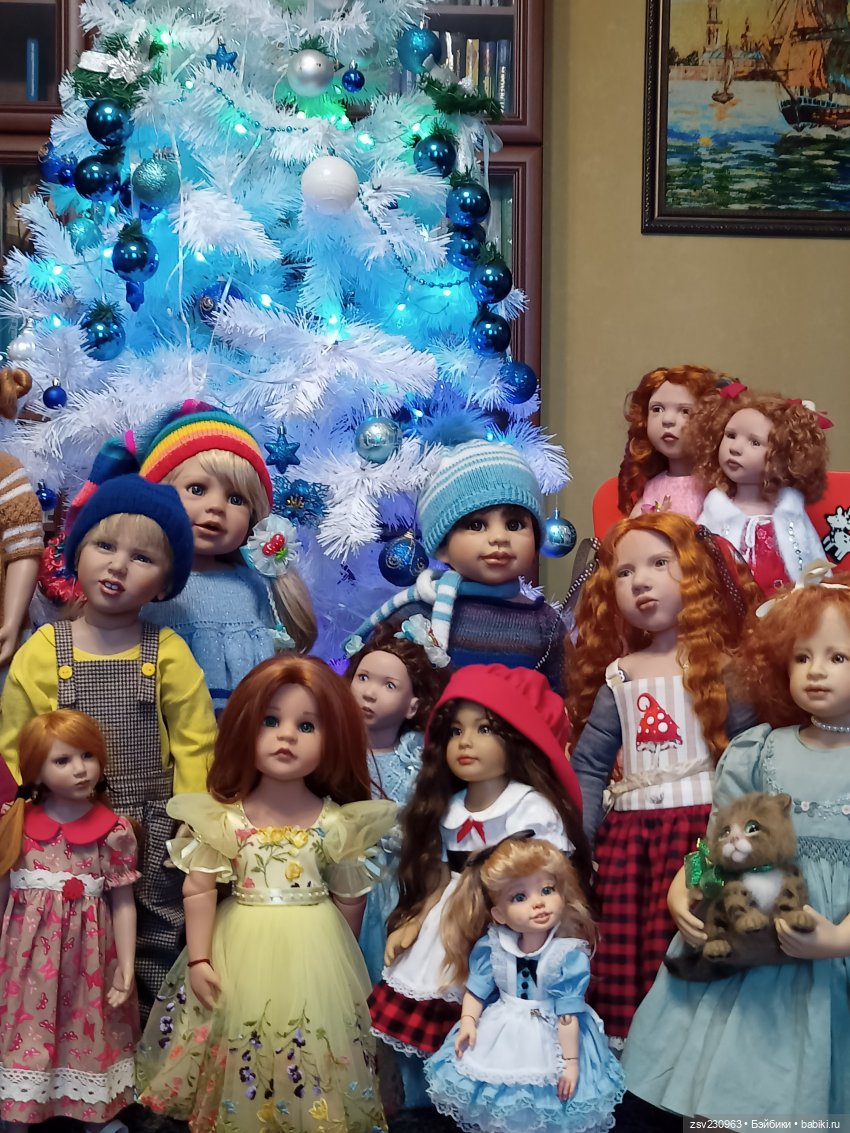 Прощание с елкой — Домашние коллекции кукол: фото собраний