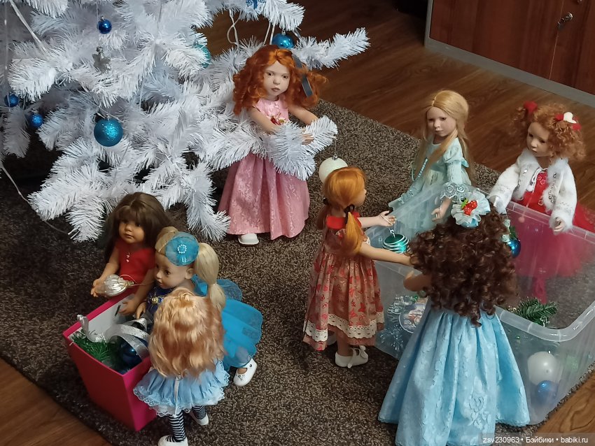 Прощание с елкой — Домашние коллекции кукол: фото собраний (фото 8)
