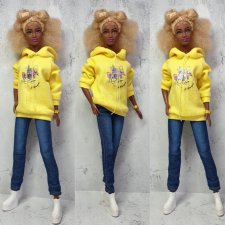 Толстовка на Барби / Одежда для кукол / Шопик - продать купить куклу ...