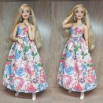 Сарафан на Барби пышку