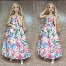 Сарафан на Барби пышку