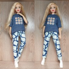 Комплект на Барби пышку