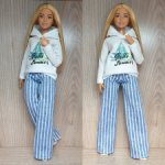 Комплект на Барби пышку