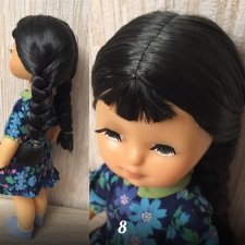 Как я делала паричок кукле СССР Адриане Аским