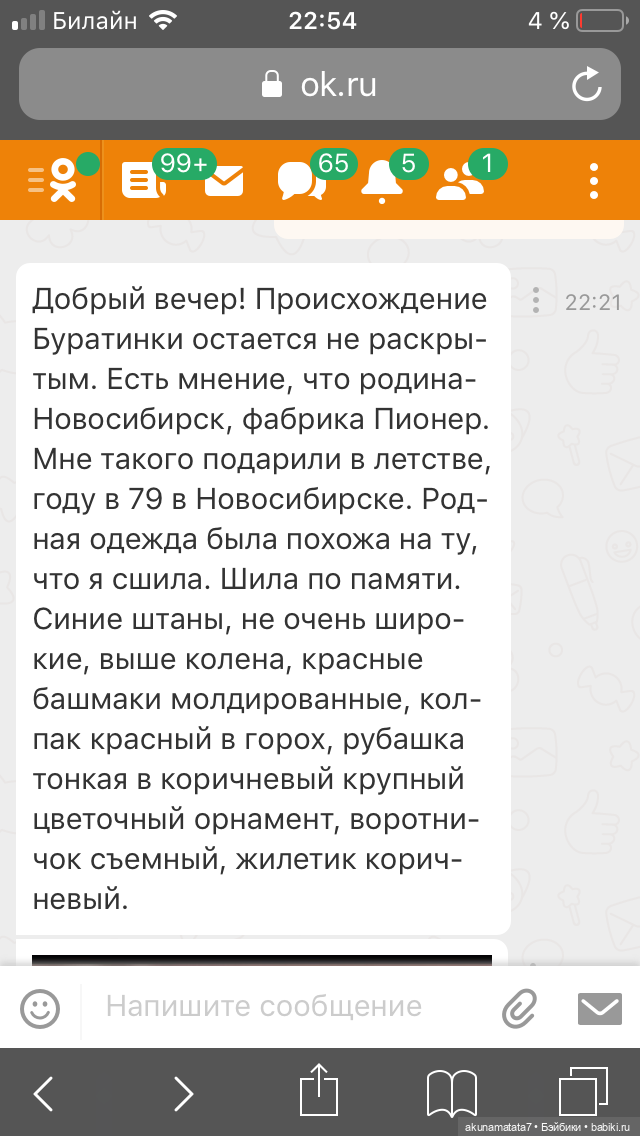 Вот мне ответила хозяйка такого парня