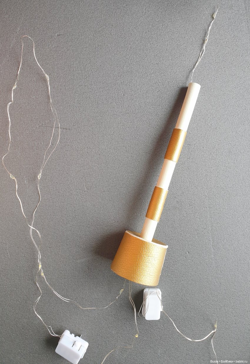 Торшер Всё очень просто — Кукольная миниатюра своими руками: еда (фото 10)