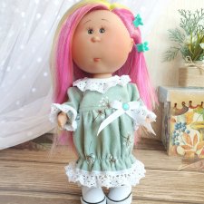 Одежда для кукол мини Миа ростом  23 см