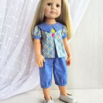 Одежда для кукол Готц и Цвергназе ростом 48-50 см