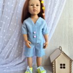 Одежда для кукол Готц и Цвергназе ростом 48-50 см