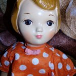 Кукла СССР, пресс-опилки, 50 см