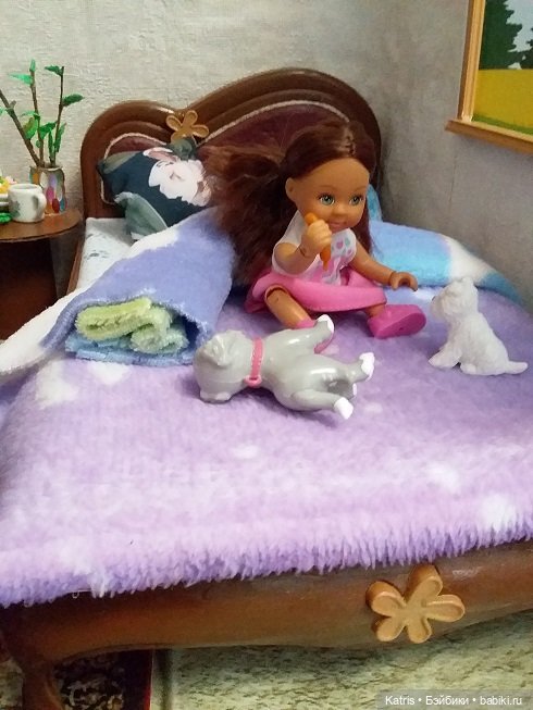 Кровать для куклы детский мир