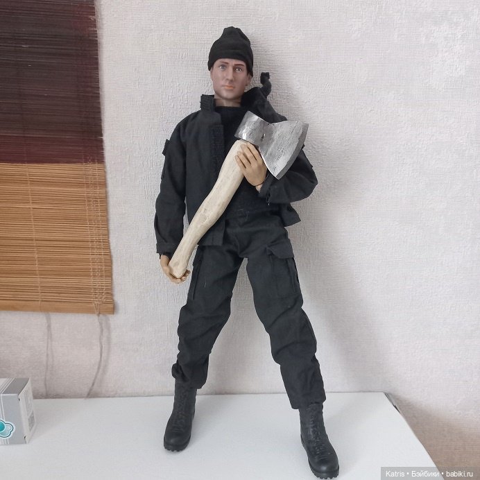 Сельские мотивы и топор — Авторские украшения и аксессуары для кукол: фото (фото 4)