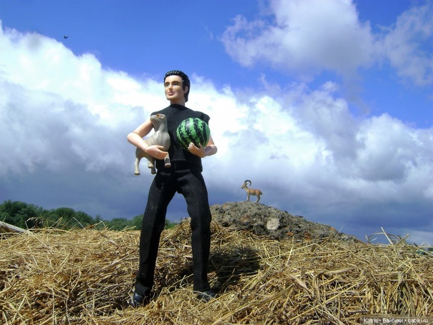 Сельские мотивы и топор — Авторские украшения и аксессуары для кукол: фото (фото 6)