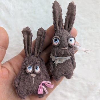 Дымчатые невысыпайцы. Броши